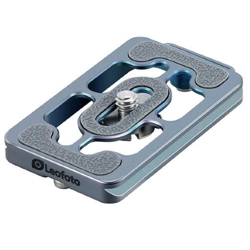Leofoto NP-65T Azul titanium Placa QR