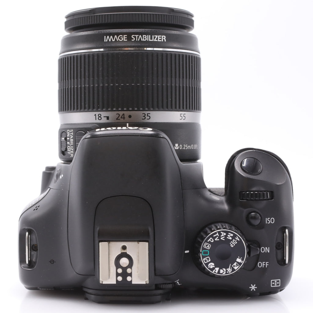 Canon EOS 550D body + EF-S 18-55mm F/3.5-5.6 IS occasion