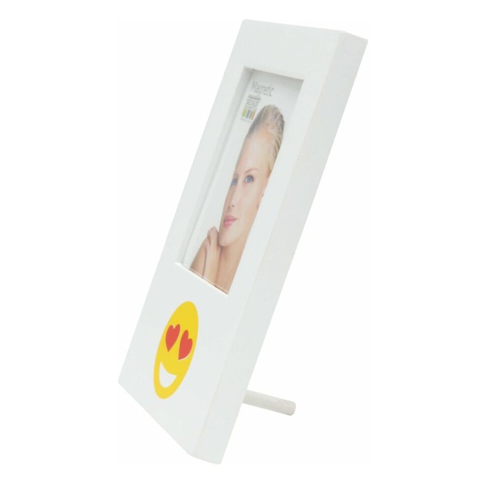 Deknudt Cornice per fototessera in bianco con emoticon S59KL6
