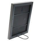 Deknudt Portafoto grigio con bordo argento 10x15 S41VK7