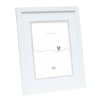 Deknudt Portafoto bianco con passe-partout 15x20 S43AK1