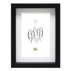 Deknudt Cadre en bois noir pour encadrer les objets 18x24 S223K2