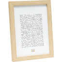 Deknudt Marco estrecho en madera natural 20x20