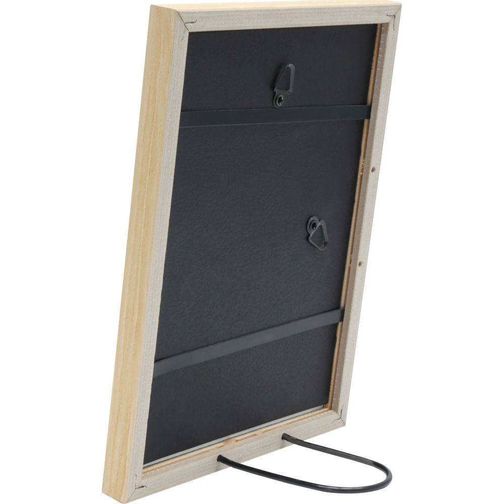 Deknudt Marco estrecho en madera natural 20x20