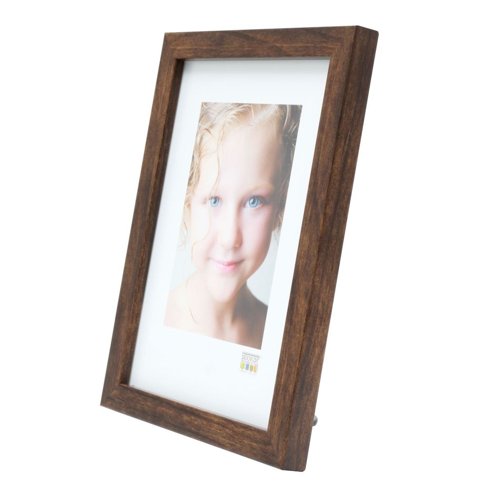Deknudt Cadre étroit en couleur bois marron 20x20 S43AH3