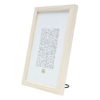 Deknudt Marco de fotos de madera en color blanco claro 20x30 S41JL1