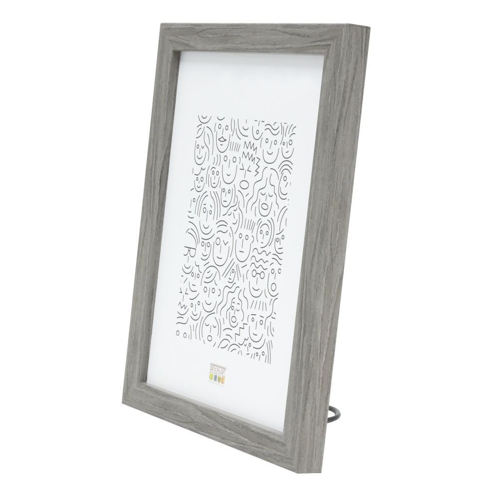 Deknudt Cornice stretta in legno grigio 20x30 S43AH7