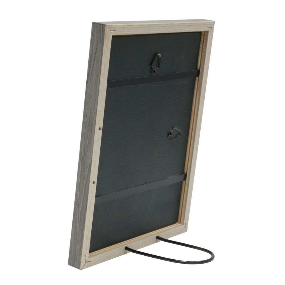 Deknudt Cornice stretta in legno grigio 20x30 S43AH7