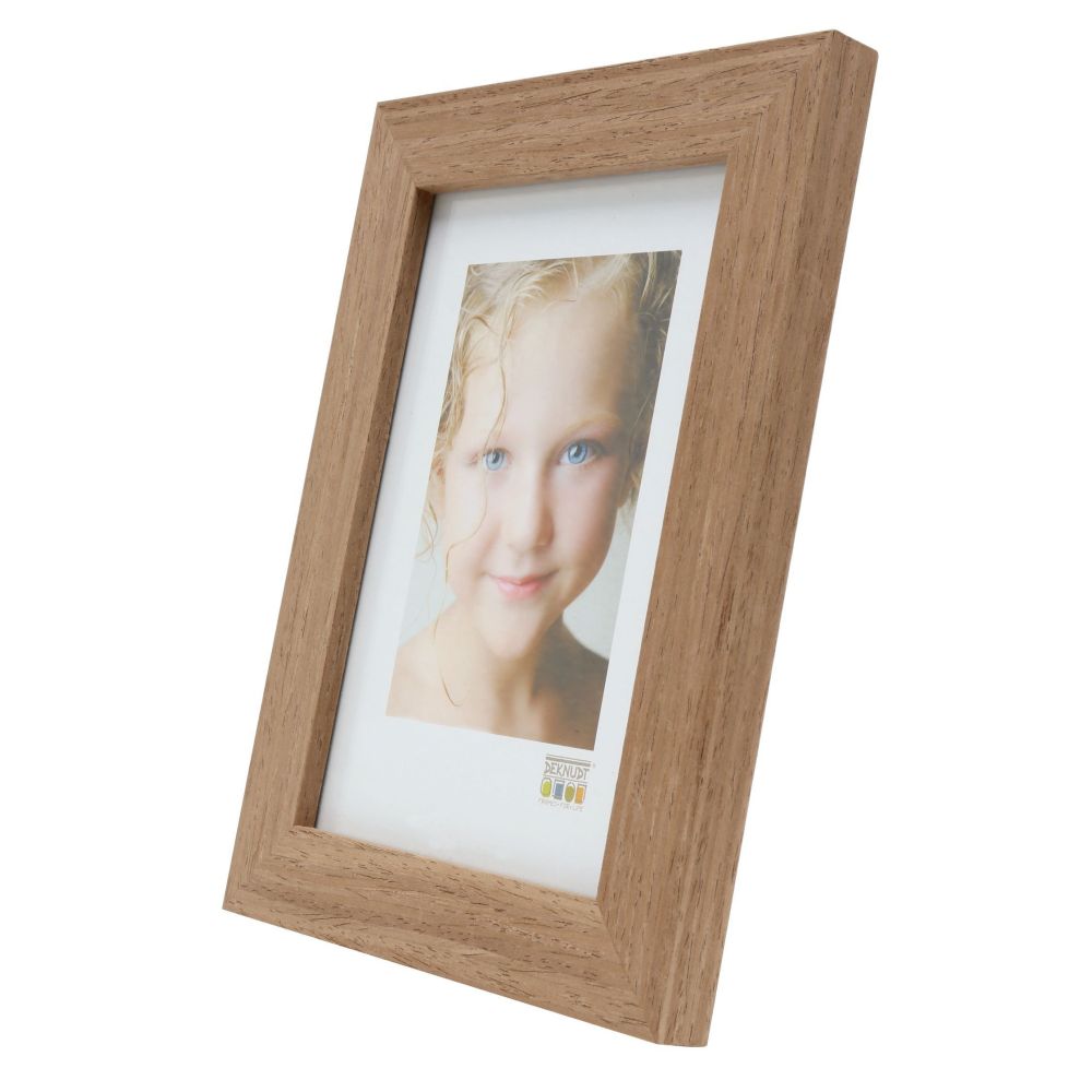 Deknudt Fotokader met echte fineer in vergrijsde houtkleur 20x30 S46BH3