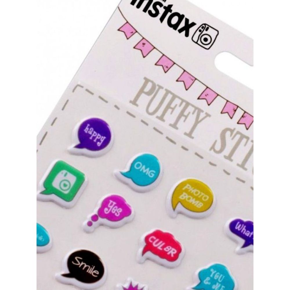 Fujifilm Instax Puffy Stickerbogen