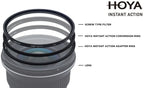 Hoya 62.0mm Instant Action Conversion Ring