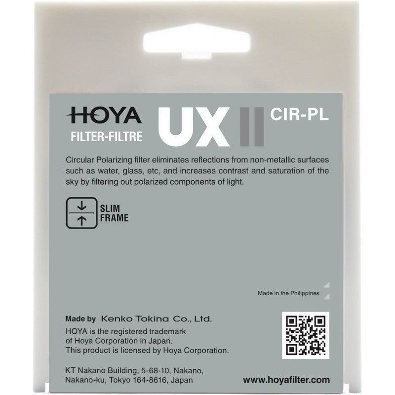 Hoya 62mm UX CIR-PL II