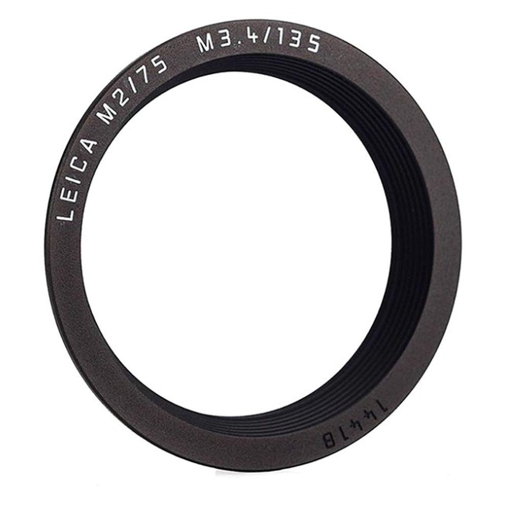 Leica 14418 Adapter naar M 135 f/3.4 en M 75 f/2 voor universele polarisatiefilter M