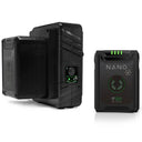 Core SWX Compact NANO Micro V-Mount Kit Batería con cuchara (2x NANO-V150 y 1x GPM-X2S)