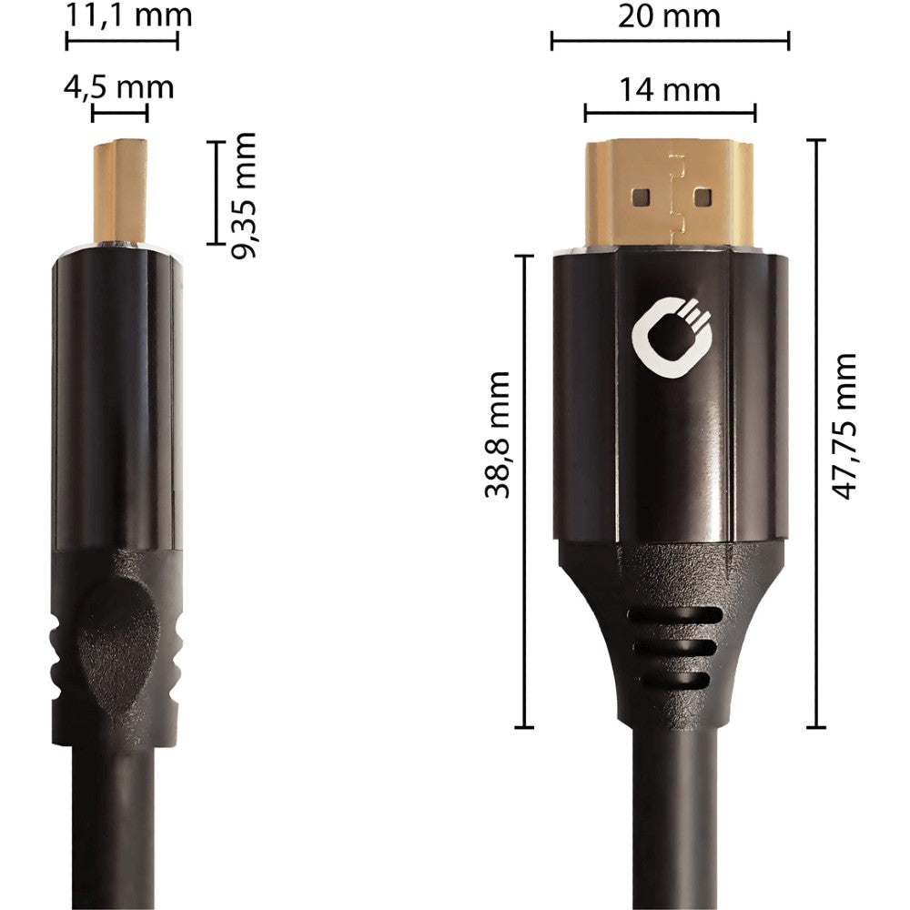 Black Magic Ultra High Speed 4K/8K HDMI-kabel 120Hz - 1,5M Zwart