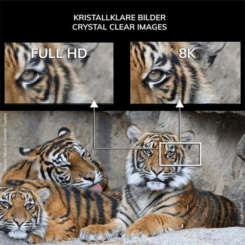 Black Magic Ultra High Speed 4K/8K HDMI-kabel 120Hz - 1,5M Zwart
