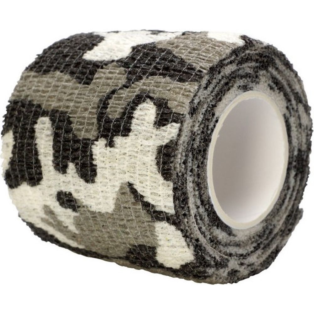 BIG Cinta de Camuflaje Gris 5 cm x 2,5 m