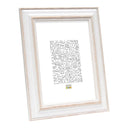 Deknudt Fotokader wit met naturelkleurig accent 13x18 S221H1