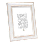 Deknudt Fotokader wit met naturelkleurig accent 13x18 S221H1