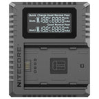 Nitecore FX3 Cargador para Fujifilm NP-W235