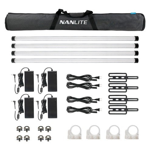 Nanlite Pavotube II 30X quad kit (con batteria)