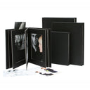 Deknudt Álbum Passepartout negro con tapa de cuero 13x18 A66DA2