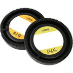 B.I.G. Juego de 2 tapas de objetivo trasera Mylens Sony A