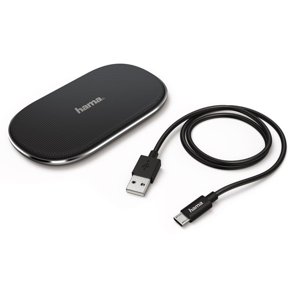 Hama Chargeur sans fil FC-10 FABRIC