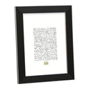 Deknudt Cadre photo noir avec bordure argentée 20x20 S41VK2