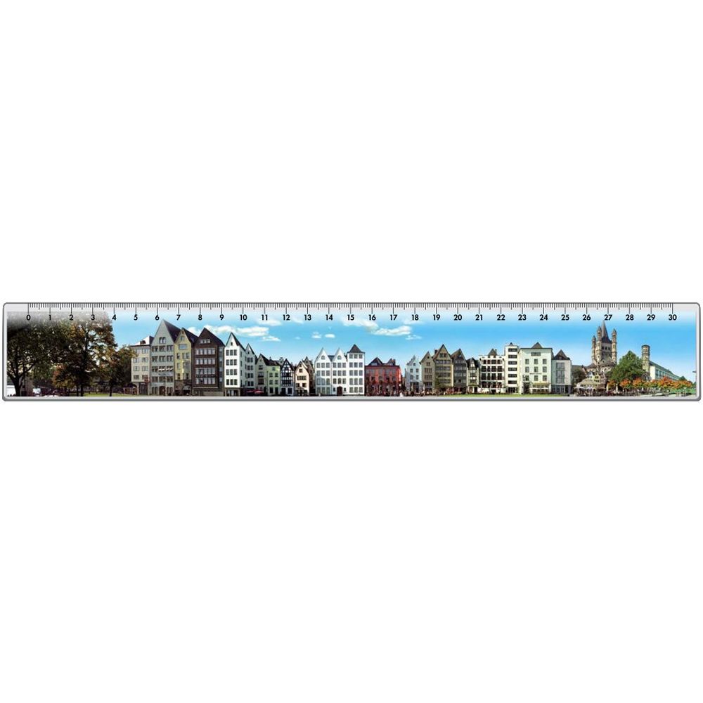 Panoramalineal Köln Altstadt-Panorama