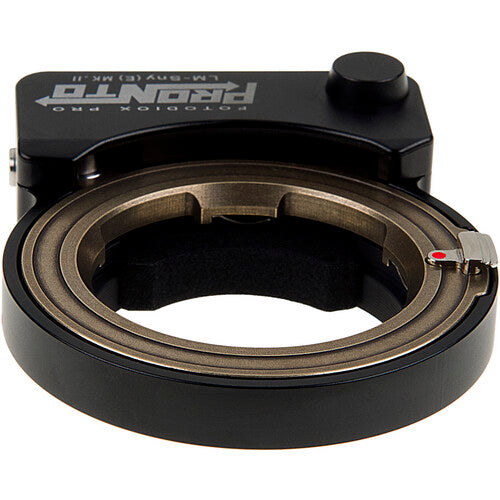 Fotodiox lens Mount adaptor Pro PRONTO Autofocus Adapter Mark II Leica M Mount Lens to Sony E-Mount