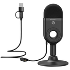 SmallRig 3491 simorr Wave U1 USB Condenser Microphone (Black)