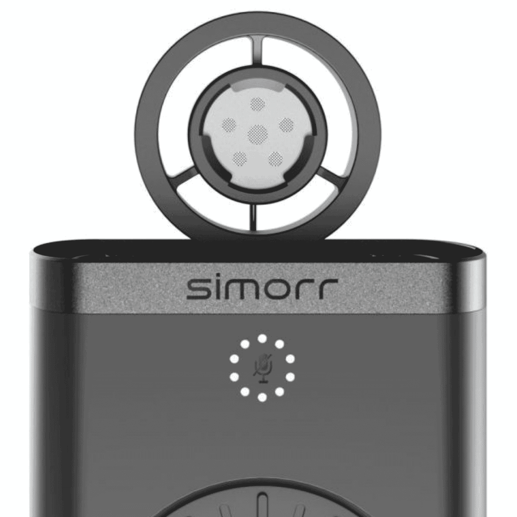 SmallRig 3491 simorr Wave U1 USB Condenser Microphone (Black)