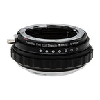 Fotodiox DLX Stretch Obiettivo Attacco Adattatore Nikon Nikkor F Attacco G-Type a Sony E-Attacco