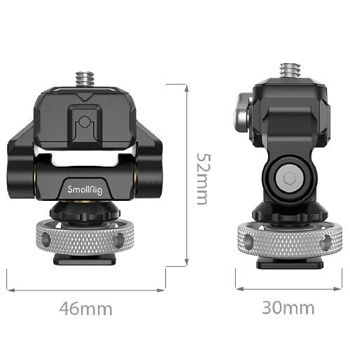 SmallRig 3514 Drop-in HawkLock mini Sgancio rapido Monitor Attacco con Cold Shoe
