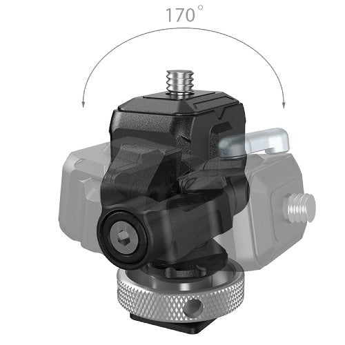 SmallRig 3514 Drop-in HawkLock mini Sgancio rapido Monitor Attacco con Cold Shoe
