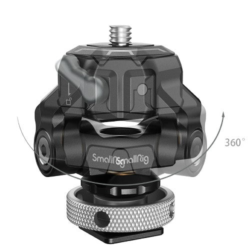 SmallRig 3514 Drop-in HawkLock mini Sgancio rapido Monitor Attacco con Cold Shoe