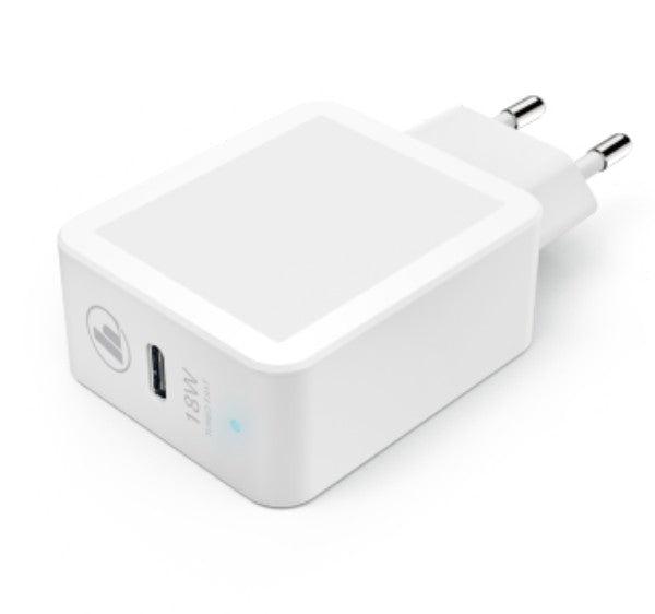 Hama Oplader, Power Delivery (PD)/Qualcomm®, 18 W, wit