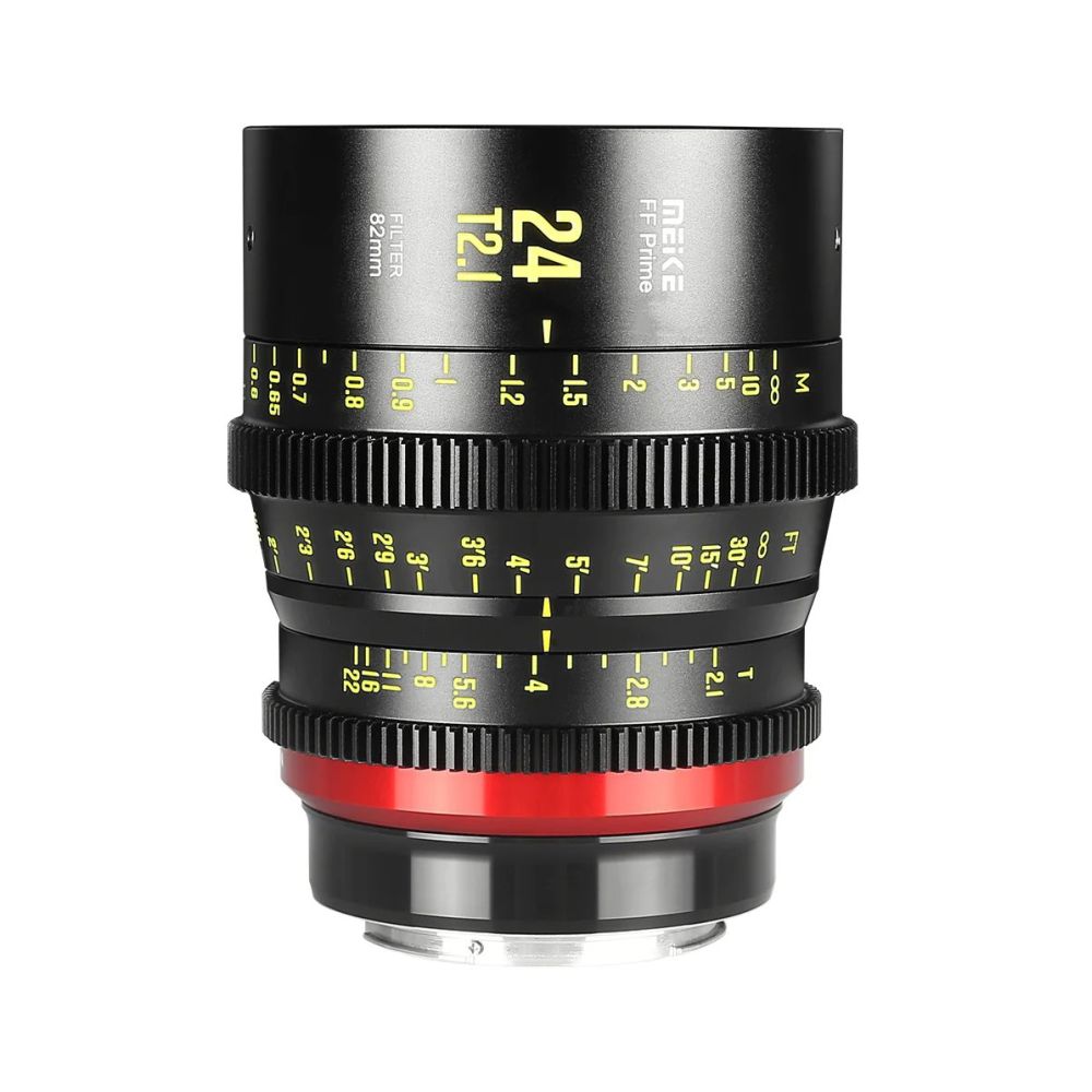 Meike Prime 24mm T2.1 Obiettivo cinematografico full frame con attacco a L