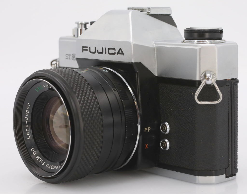 Fujica ST801 body chrome + 55mm F/1.8 EBC occasion