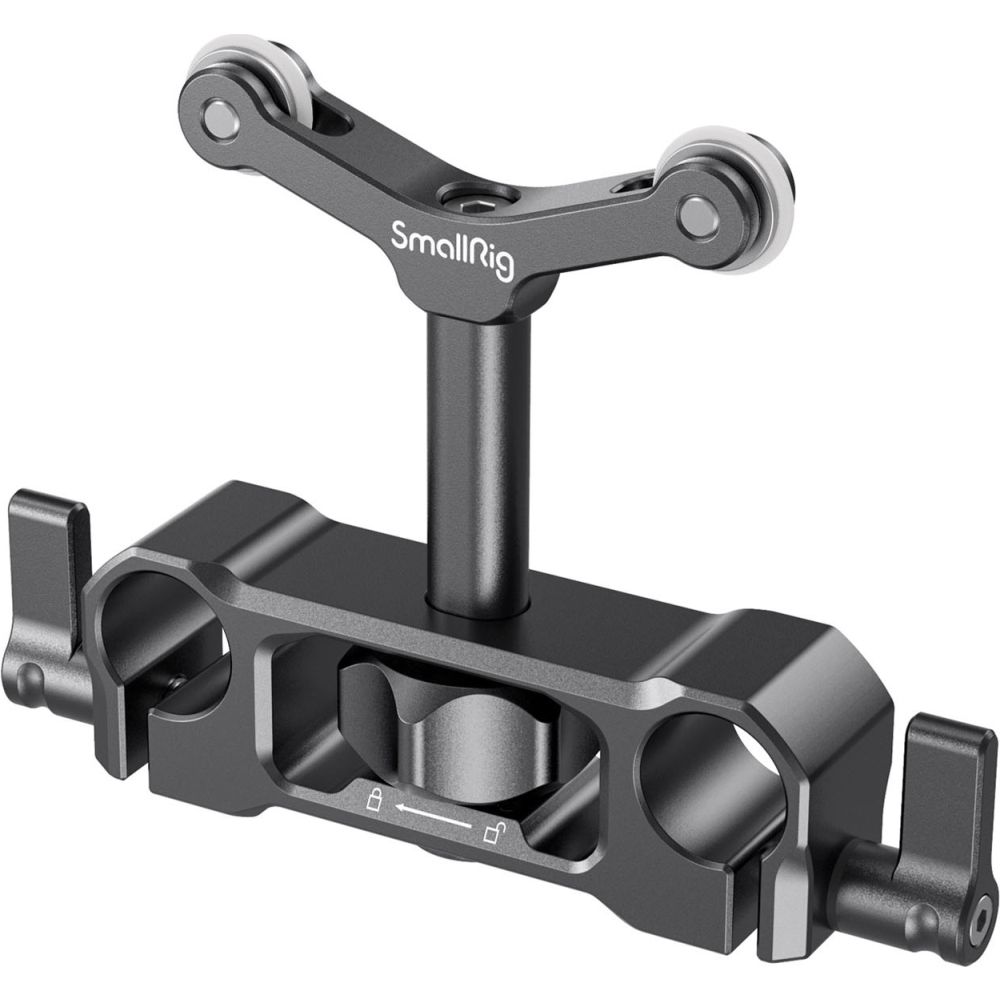 SmallRig 2727 Soporte universal para objetivo con montura para varilla LWS de 15mm