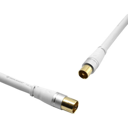 Oehlbach SL ANTENNA Cable 1.0m White