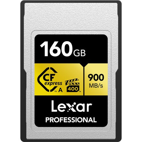 Lexar Pro Gold 160GB CFexpress Type A VPG400 - R900/W800 MB/s