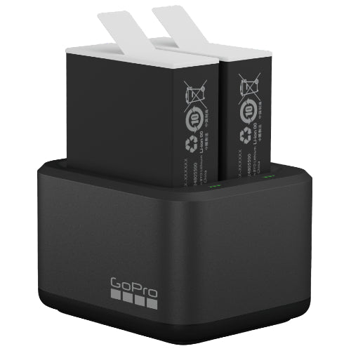 GoPro Cargador de batería dual + 2 baterías Enduro HERO9/10/11/12