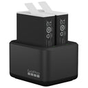 GoPro Cargador de batería dual + 2 baterías Enduro HERO9/10/11/12
