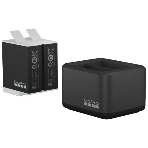 GoPro Cargador de batería dual + 2 baterías Enduro HERO9/10/11/12