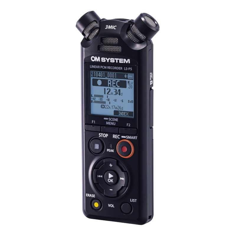 OM System LS-P5 Recorder Videographer Kit