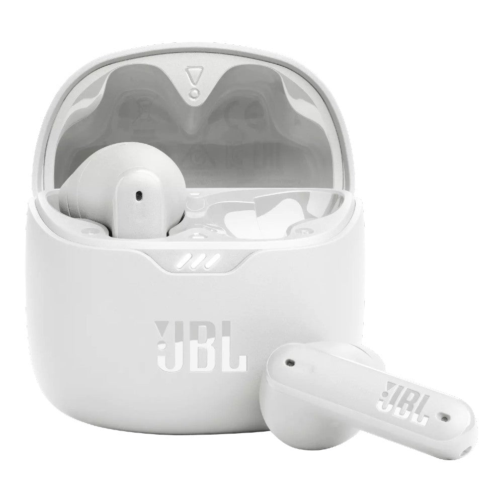 JBL Tune Flex Blanc - Écouteurs Sans Fil avec Noise Cancelling