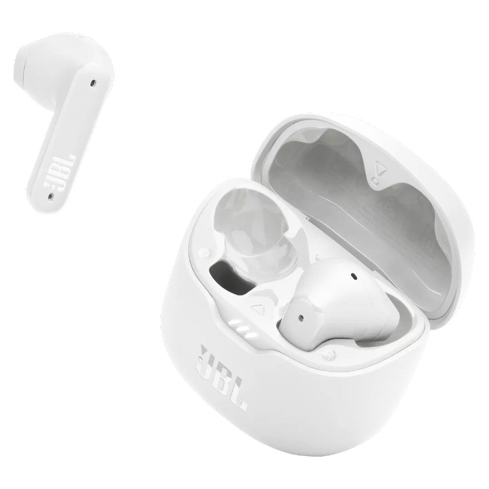 JBL Tune Flex Blanc - Écouteurs Sans Fil avec Noise Cancelling