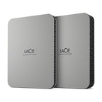 LaCie Mobile Drive 2TB v2 USB-C Moon Plata w/Rescue